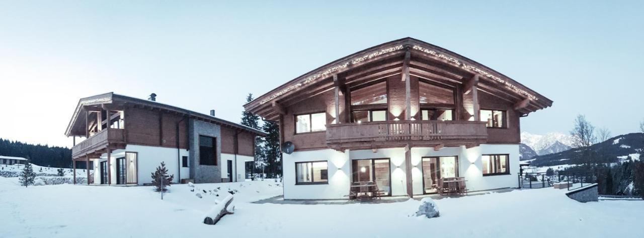 Zeitfrei Chalet Apartments Fieberbrunn Kültér fotó