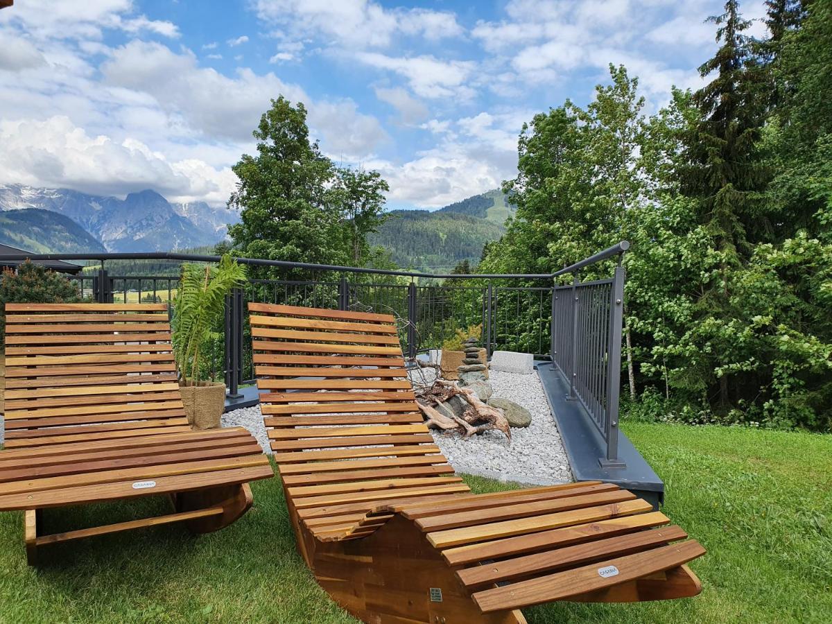 Zeitfrei Chalet Apartments Fieberbrunn Kültér fotó