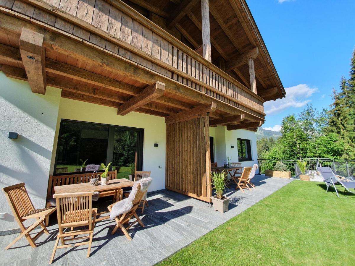 Zeitfrei Chalet Apartments Fieberbrunn Kültér fotó