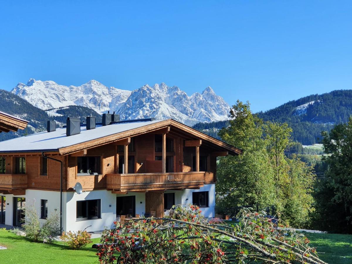 Zeitfrei Chalet Apartments Fieberbrunn Kültér fotó