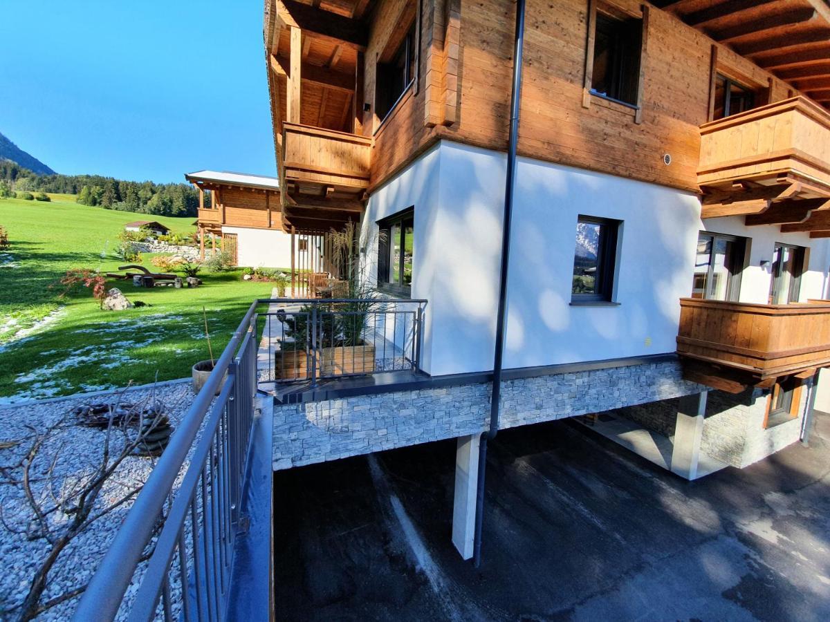 Zeitfrei Chalet Apartments Fieberbrunn Kültér fotó