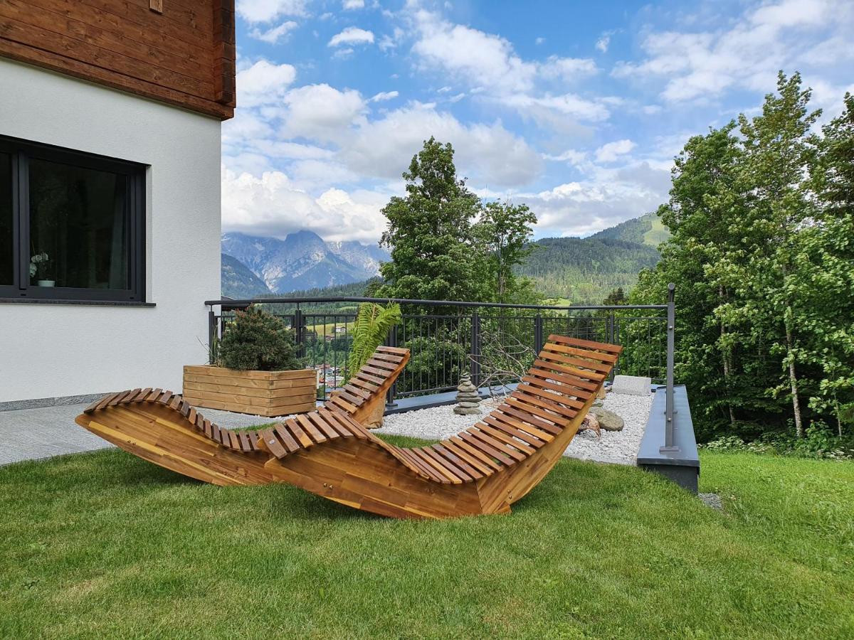 Zeitfrei Chalet Apartments Fieberbrunn Kültér fotó