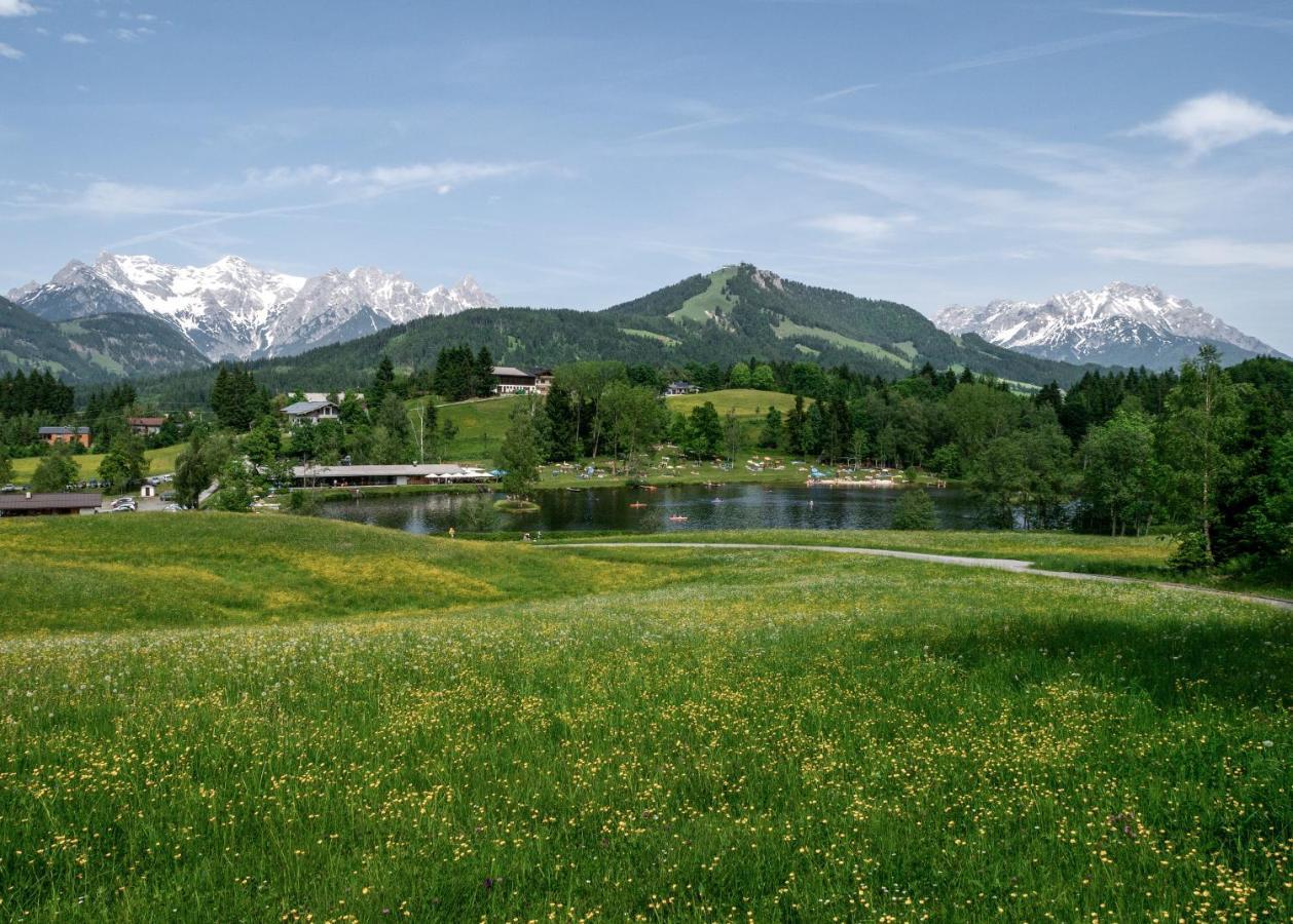 Zeitfrei Chalet Apartments Fieberbrunn Kültér fotó
