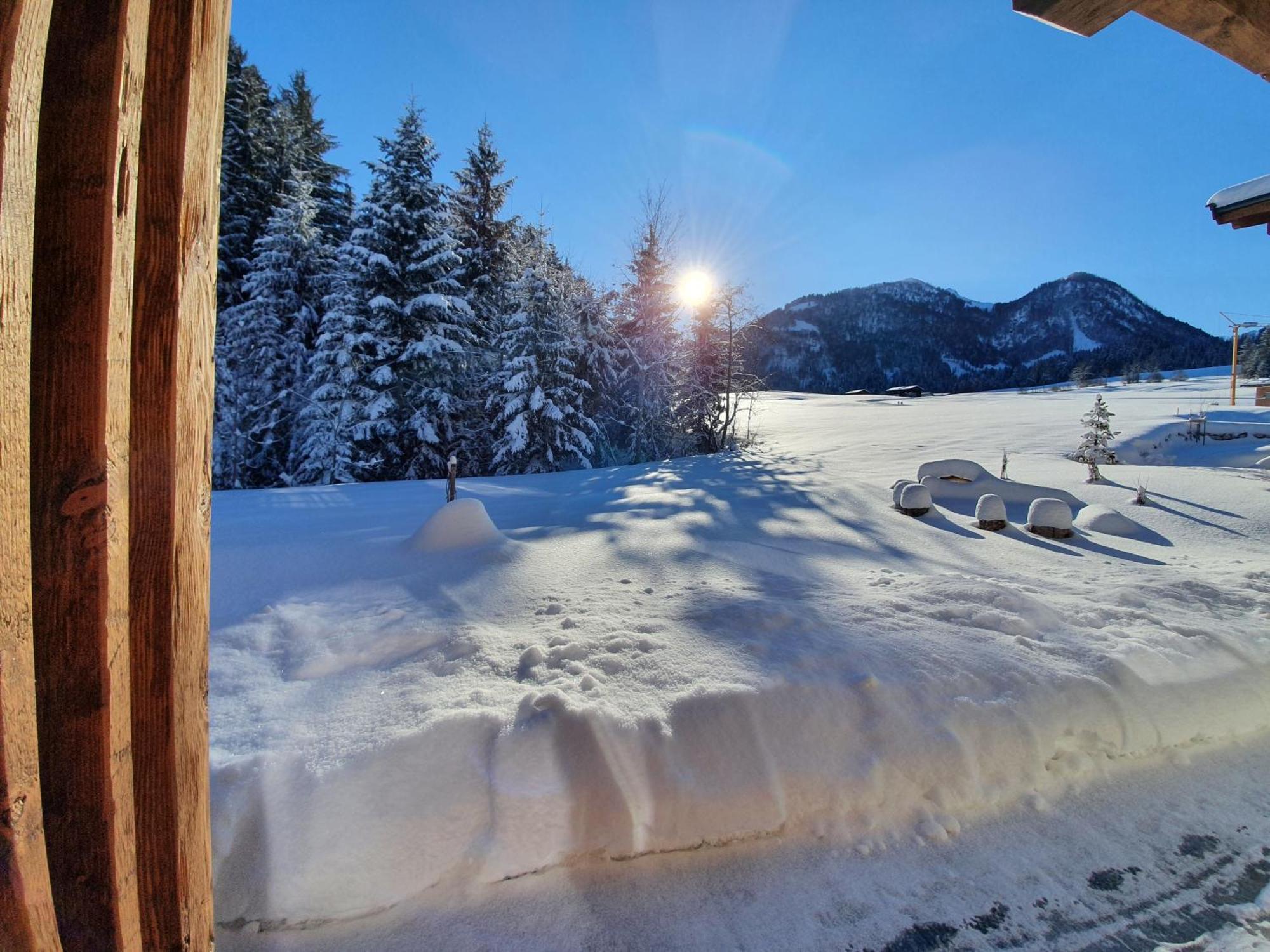 Zeitfrei Chalet Apartments Fieberbrunn Kültér fotó
