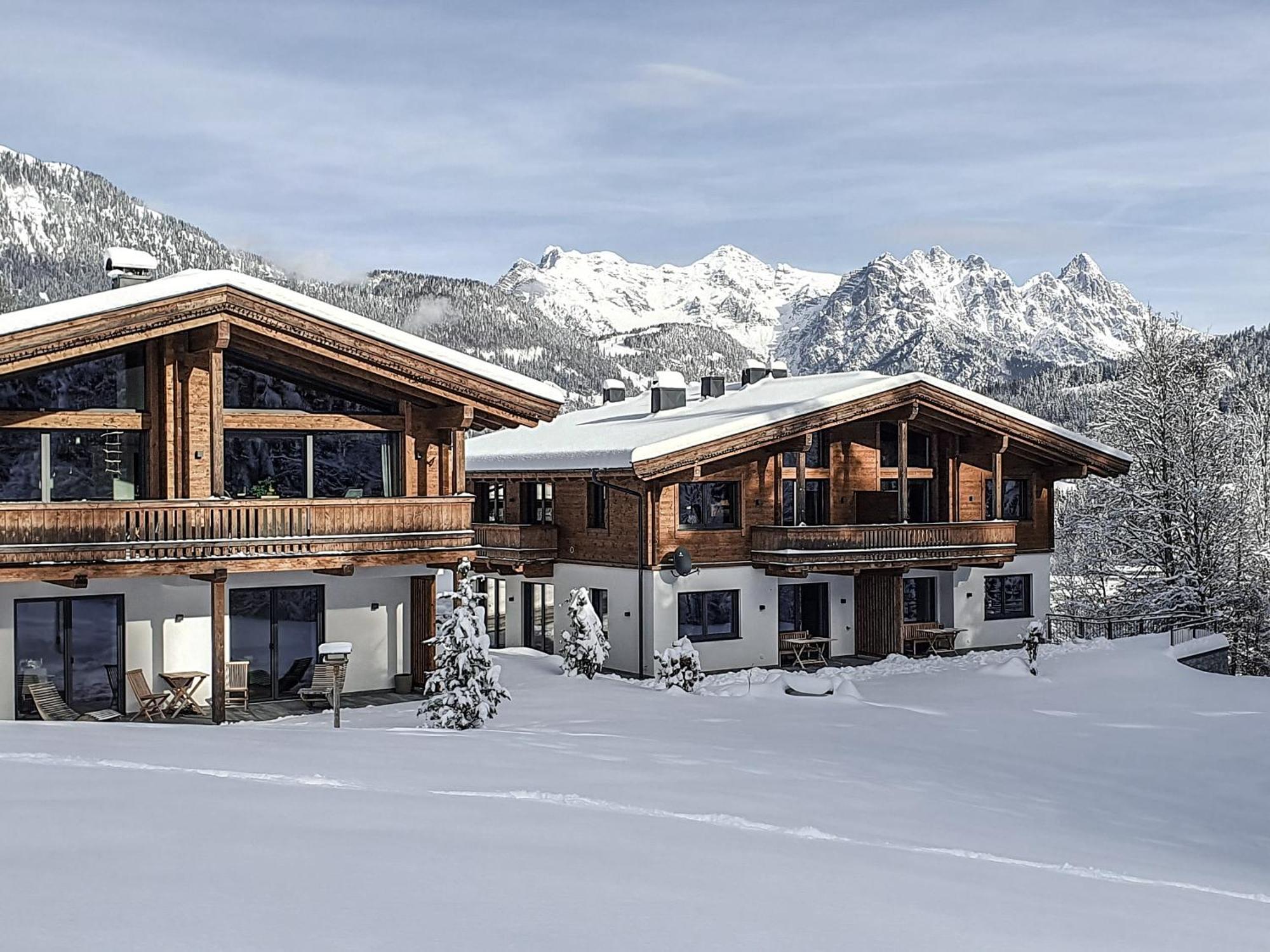 Zeitfrei Chalet Apartments Fieberbrunn Kültér fotó