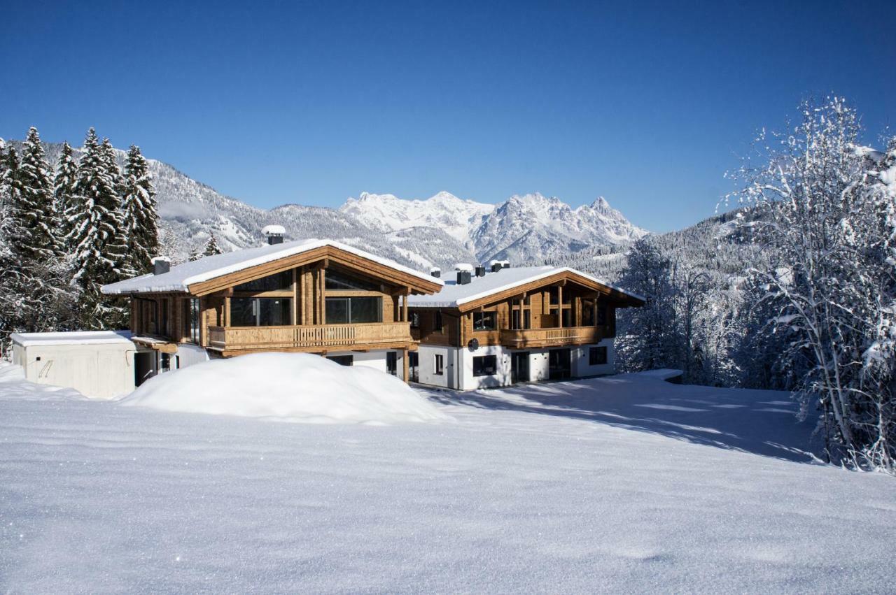 Zeitfrei Chalet Apartments Fieberbrunn Kültér fotó