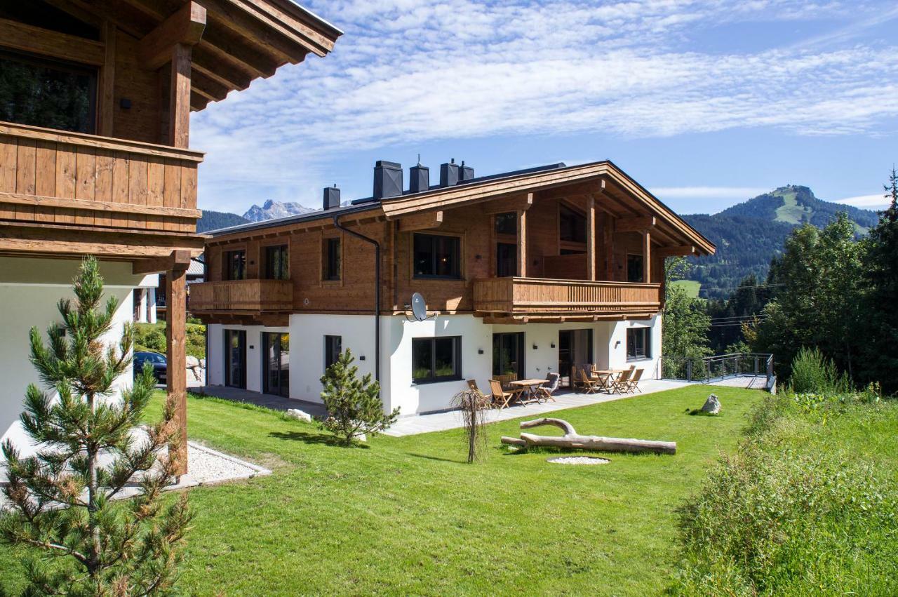 Zeitfrei Chalet Apartments Fieberbrunn Kültér fotó