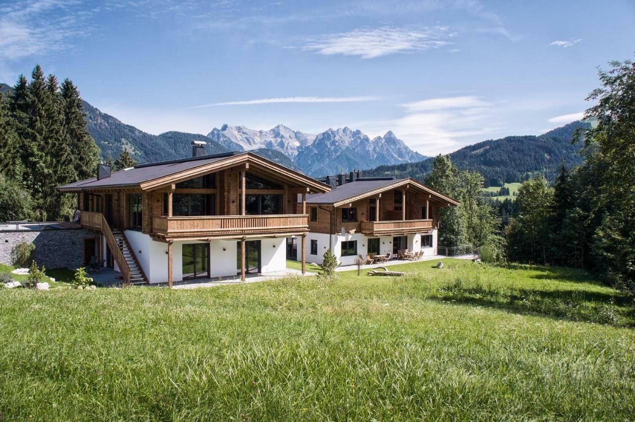 Zeitfrei Chalet Apartments Fieberbrunn Kültér fotó