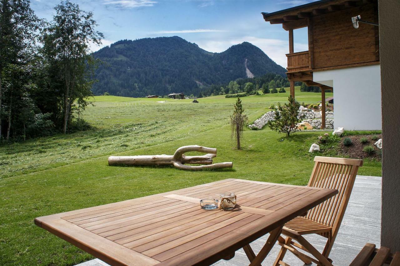 Zeitfrei Chalet Apartments Fieberbrunn Kültér fotó